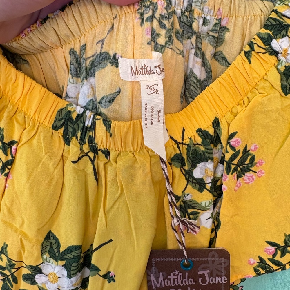 Matilda Jane Yellow Floral Dress - Picture 3 of 3